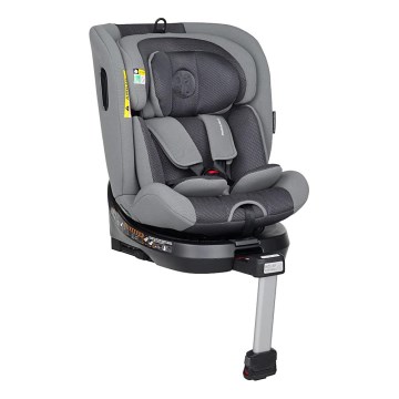 PETITE&MARS - Car seat TWISTGUARD PRO i-Size 40-150 cm (0-36 kg) grey