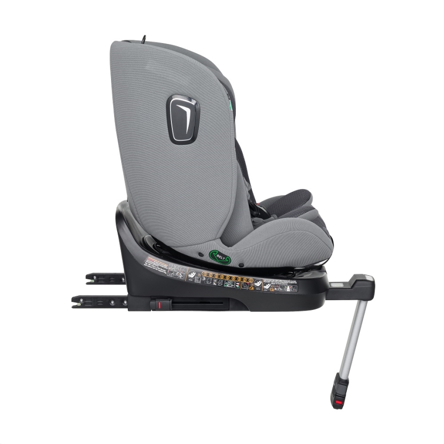 PETITE&MARS - Car seat TWISTGUARD PRO i-Size 40-150 cm (0-36 kg) grey