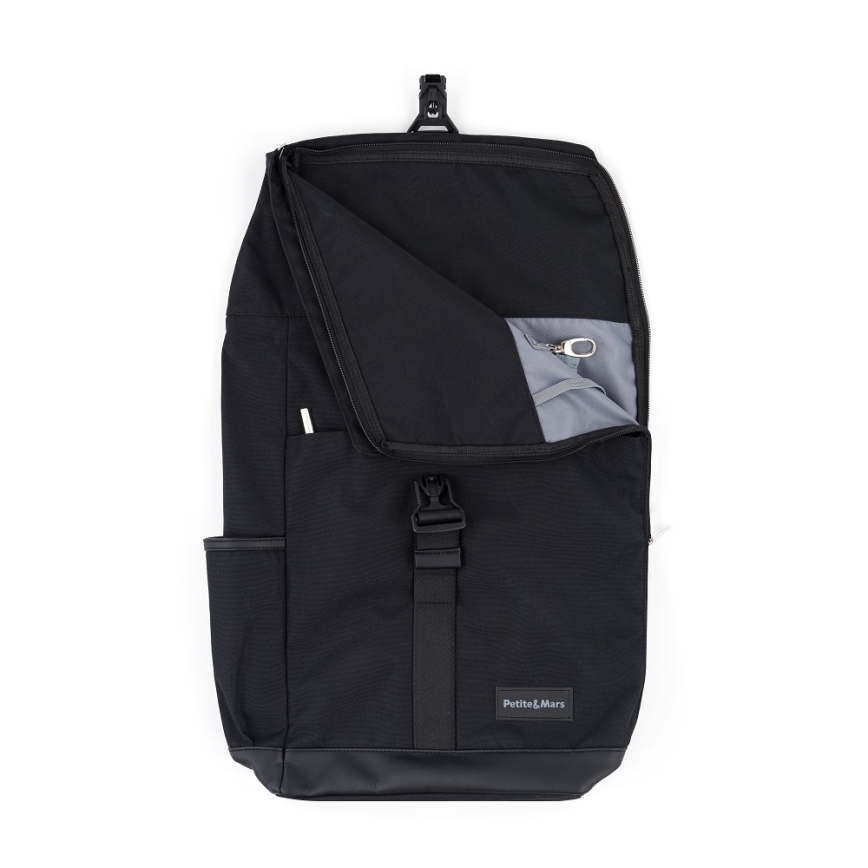 PETITE&MARS - Changing backpack for stroller JACKOB black