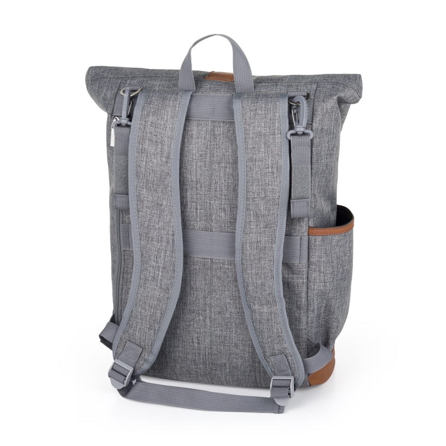 PETITE&MARS - Changing backpack for stroller JACKOB grey