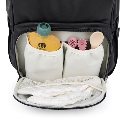 PETITE&MARS - Changing backpack for stroller JASPER black