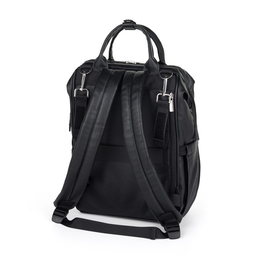 PETITE&MARS - Changing backpack for stroller JASPER black