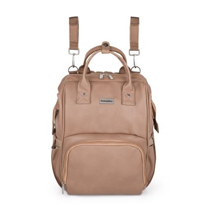 PETITE&MARS - Changing backpack for stroller JASPER brown