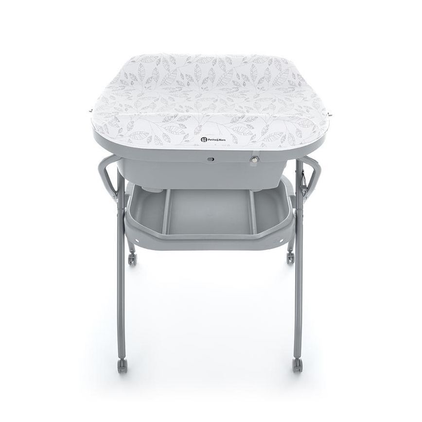 PETITE&MARS - Changing table with a bath SPA 3in1 grey