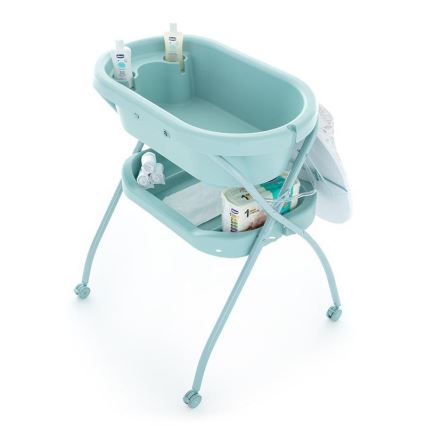 PETITE&MARS - Changing table with a bath SPA 3in1 mint