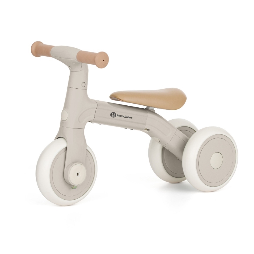 PETITE&MARS - Children's 3-in-1 Tricycle BINGO Ivory White