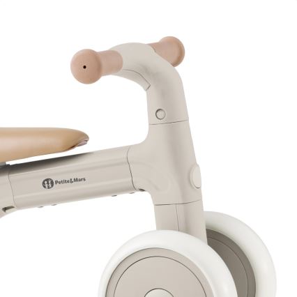 PETITE&MARS - Children's 3-in-1 Tricycle BINGO Ivory White
