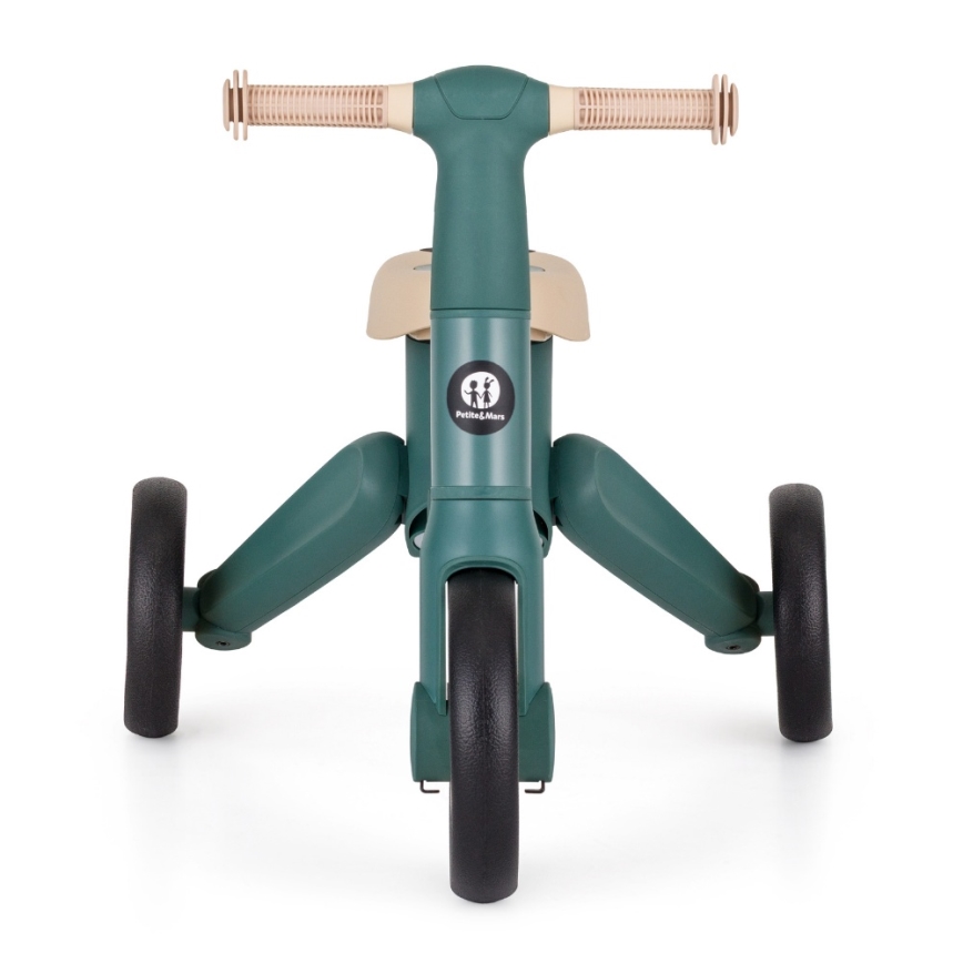 PETITE&MARS - Children's 4-in-1 Tricycle DRIFT Misty Green