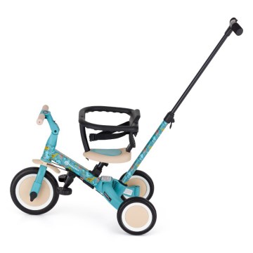 PETITE&MARS - Children's 5-in-1 Tricycle TURBO LIMITED Dino Park