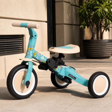 PETITE&MARS - Children's 5-in-1 Tricycle TURBO LIMITED Dino Park
