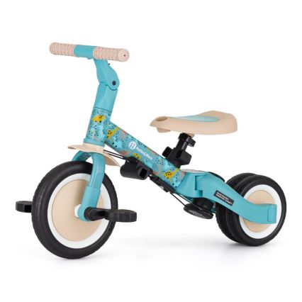 PETITE&MARS - Children's 5-in-1 Tricycle TURBO LIMITED Dino Park