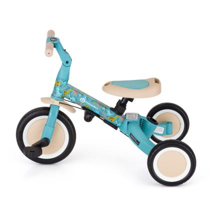 PETITE&MARS - Children's 5-in-1 Tricycle TURBO LIMITED Dino Park
