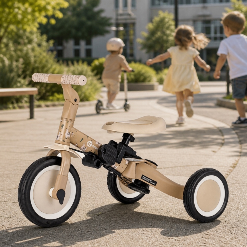 PETITE&MARS - Children's 5-in-1 Tricycle TURBO LIMITED Llama Vibes