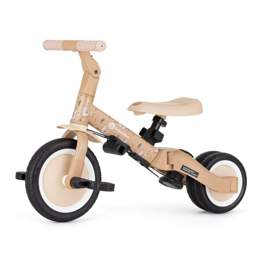 PETITE&MARS - Children's 5-in-1 Tricycle TURBO LIMITED Llama Vibes