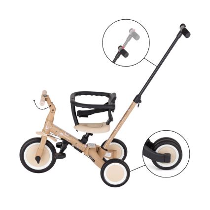 PETITE&MARS - Children's 5-in-1 Tricycle TURBO LIMITED Llama Vibes