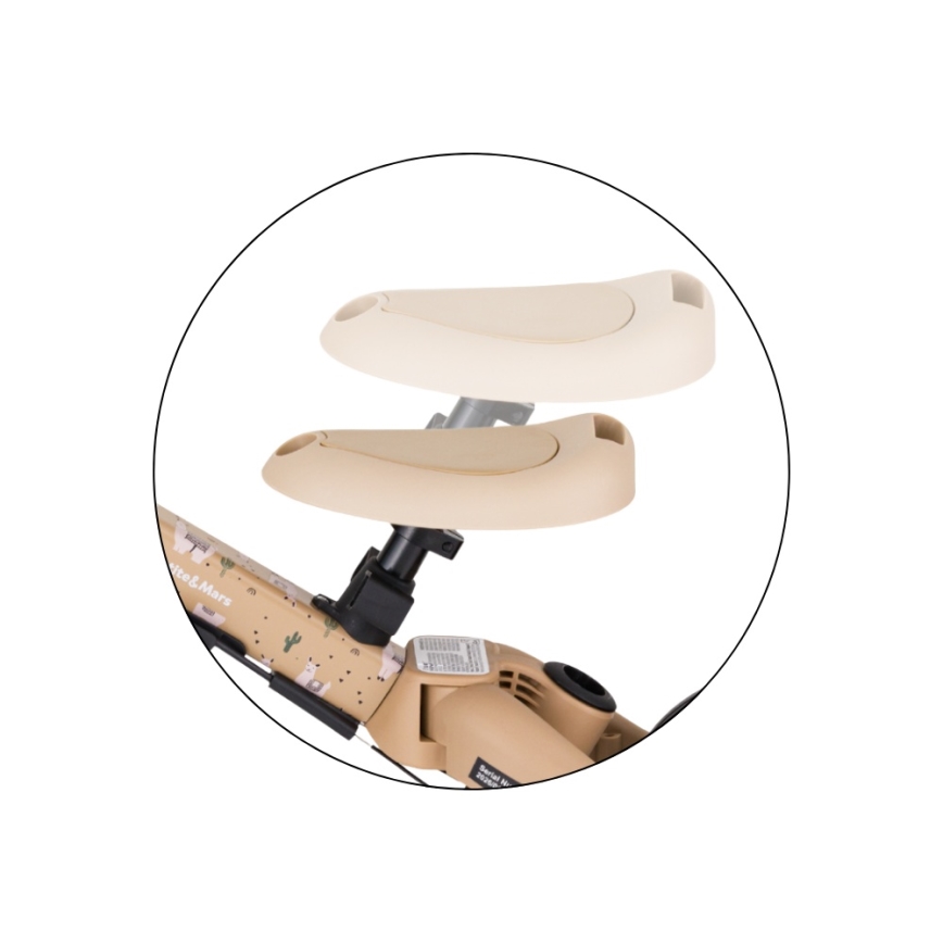 PETITE&MARS - Children's 5-in-1 Tricycle TURBO LIMITED Llama Vibes