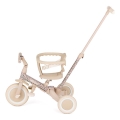 PETITE&MARS - Children's 5-in-1 Tricycle TURBO LIMITED Pink Meadow
