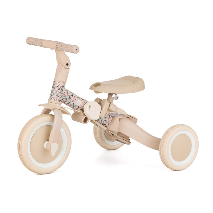 PETITE&MARS - Children's 5-in-1 Tricycle TURBO LIMITED Pink Meadow