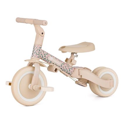 PETITE&MARS - Children's 5-in-1 Tricycle TURBO LIMITED Pink Meadow