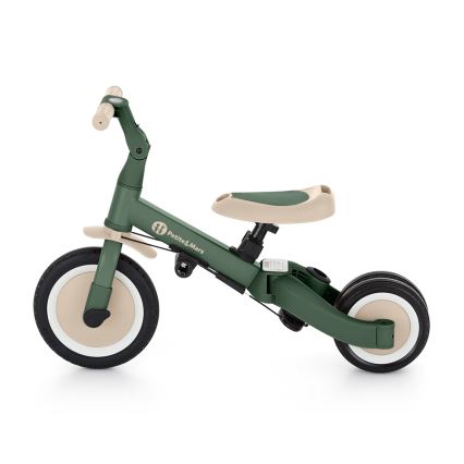 PETITE&MARS - Children's 5-in-1 Tricycle TURBO PLUS Misty Green