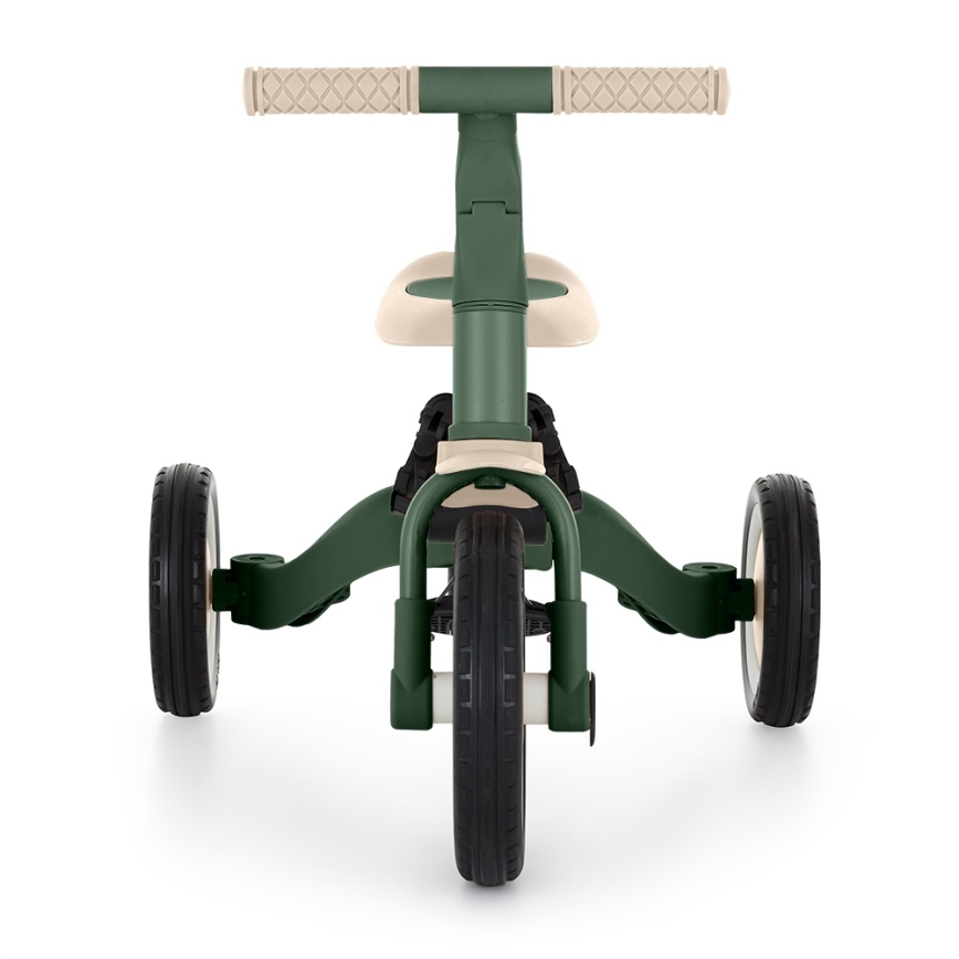 PETITE&MARS - Children's 5-in-1 Tricycle TURBO PLUS Misty Green