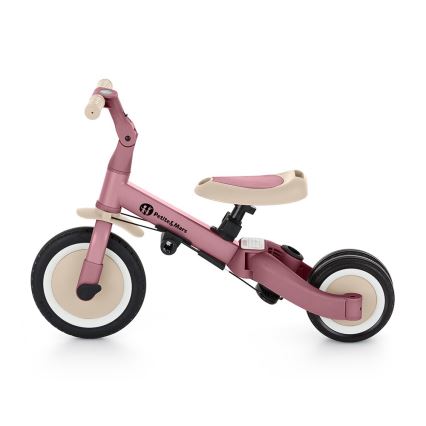 PETITE&MARS - Children's tricycle 5in1 TURBO Dusty Rose
