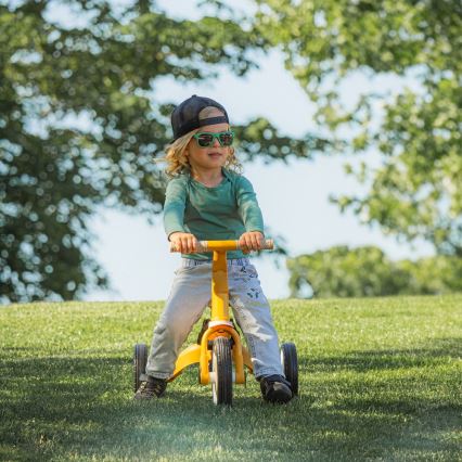 PETITE&MARS - Children's tricycle 5in1 TURBO Intense Ochre