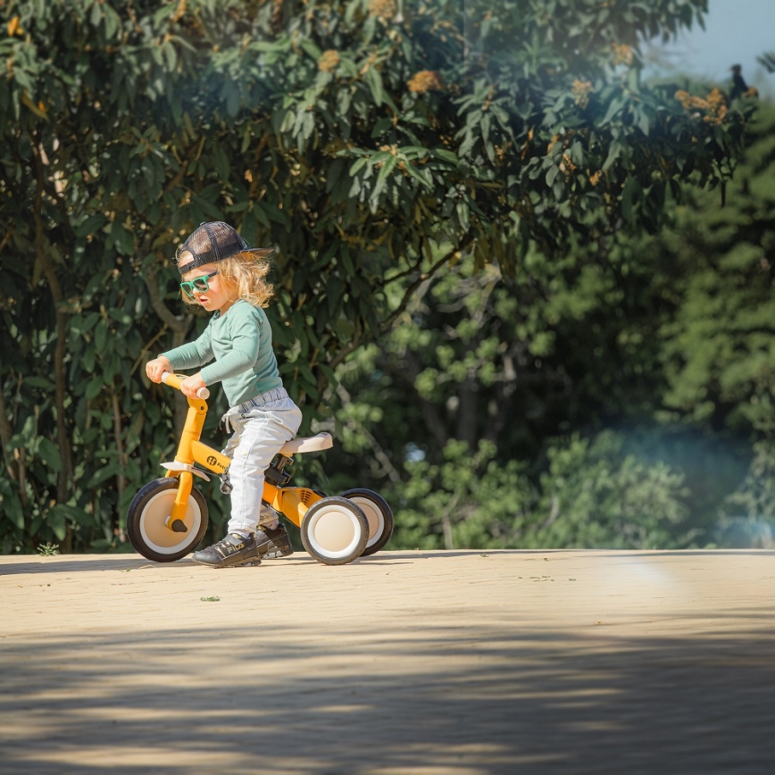 PETITE&MARS - Children's tricycle 5in1 TURBO Intense Ochre
