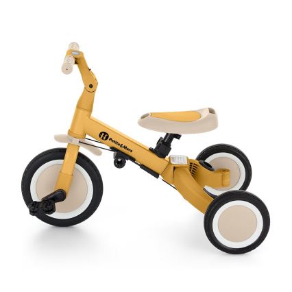 PETITE&MARS - Children's tricycle 5in1 TURBO Intense Ochre