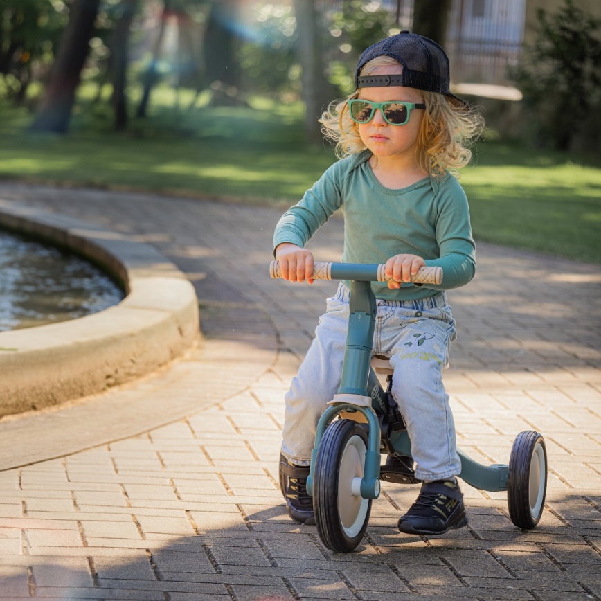 PETITE&MARS - Children's tricycle 5in1 TURBO Misty Green