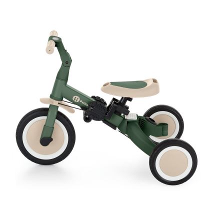 PETITE&MARS - Children's tricycle 5in1 TURBO Misty Green