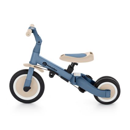 PETITE&MARS - Children's tricycle 5in1 TURBO Ocean Blue
