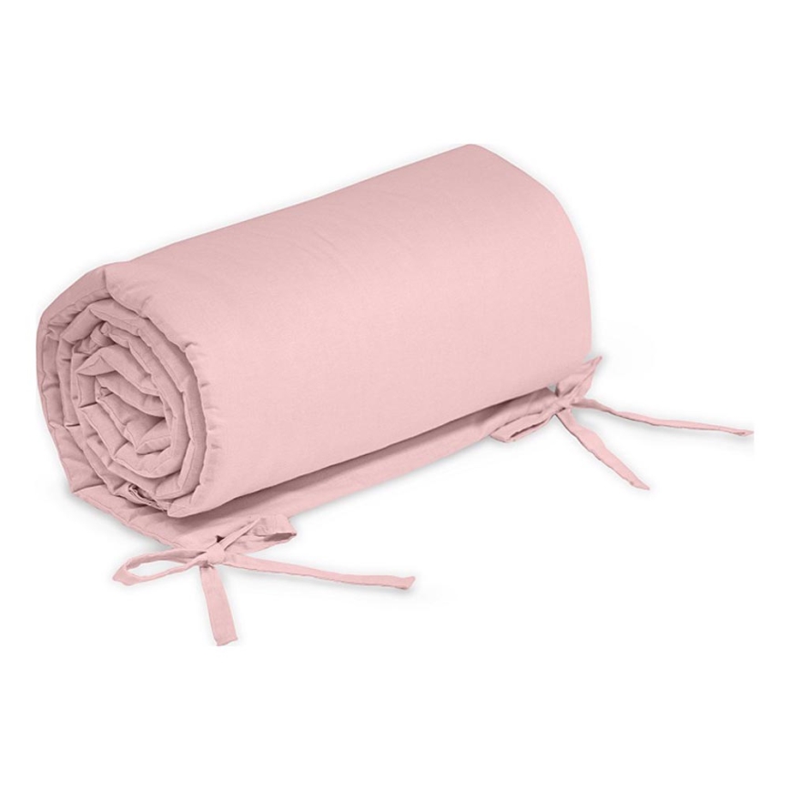PETITE&MARS - Crib safety barrier TILLY MAX 360 cm pink