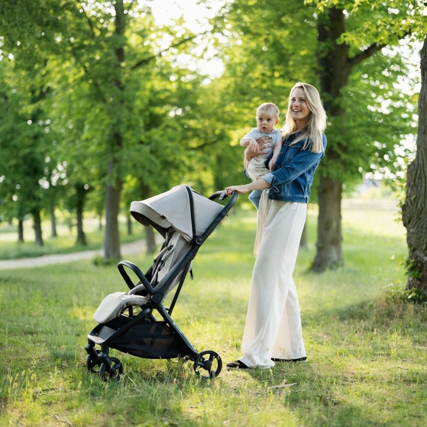 PETITE&MARS - FLIP Sport Stroller, Platinum Grey