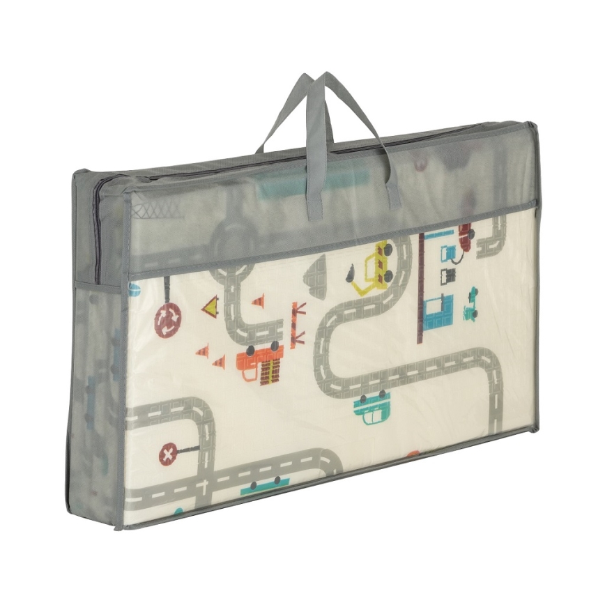 PETITE&MARS - Foldable play mat CAMPY ELEPHANT&CITY