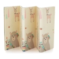 PETITE&MARS - Foldable play mat CAMPY ELEPHANT&FOX