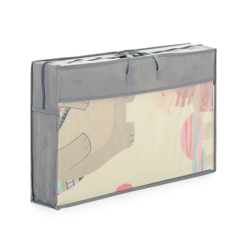 PETITE&MARS - Foldable play mat CAMPY ELEPHANT&FOX