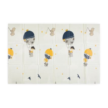 PETITE&MARS - Foldable Play Mat CAMPY Mountains&Triangles