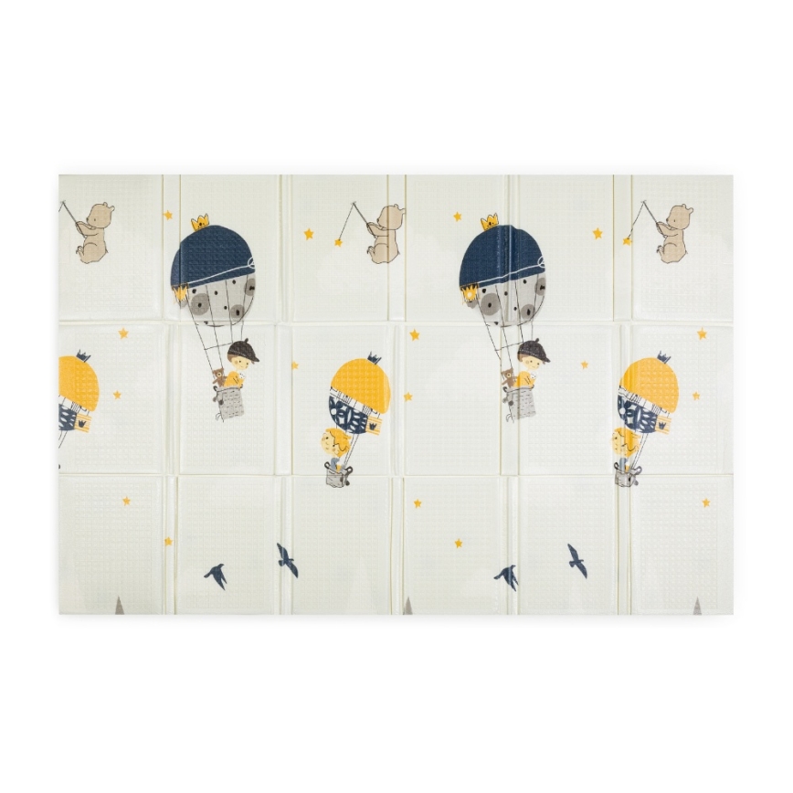 PETITE&MARS - Foldable Play Mat CAMPY Mountains&Triangles