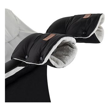 PETITE&MARS - Hand muffs for a stroller JASIE black