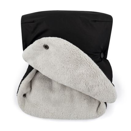 PETITE&MARS - Hand muffs for a stroller JASIE black