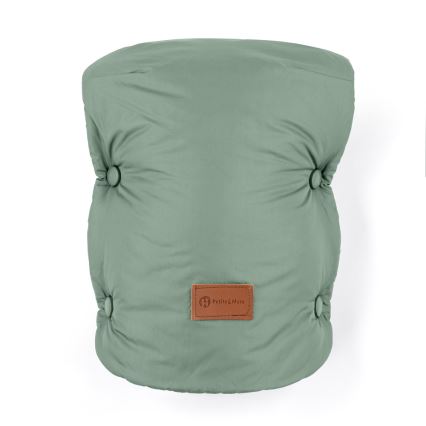 PETITE&MARS - Hand muffs for a stroller JASIE green