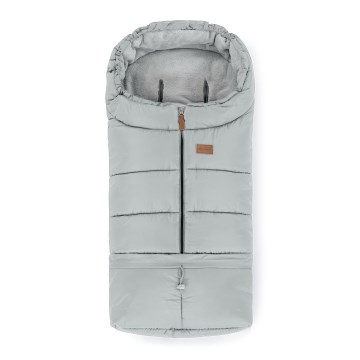 PETITE&MARS - JIBOT 3-in-1 Children's Footmuff, Light Grey