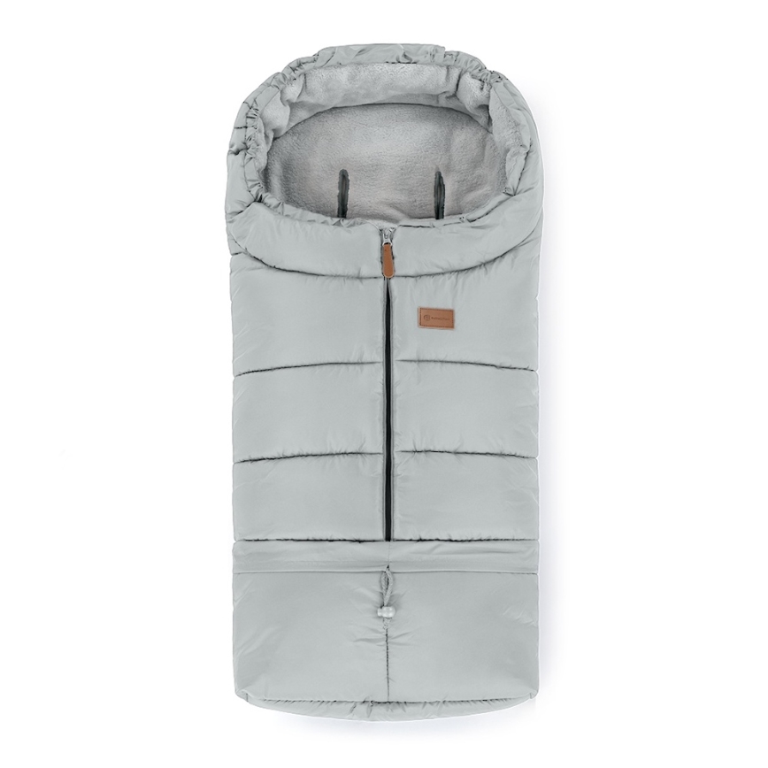 PETITE&MARS - JIBOT 3-in-1 Children's Footmuff, Light Grey