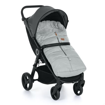 PETITE&MARS - JIBOT 3-in-1 Children's Footmuff, Light Grey