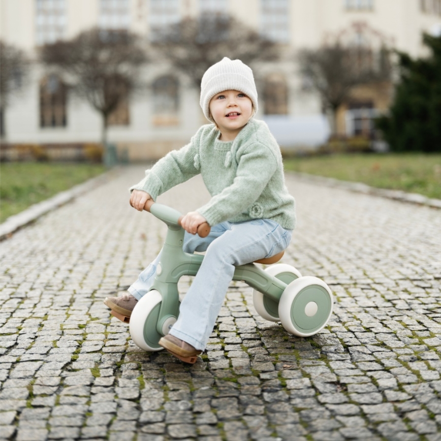 PETITE&MARS - Kids' 3-in-1 Tricycle BINGO Sage Leaf