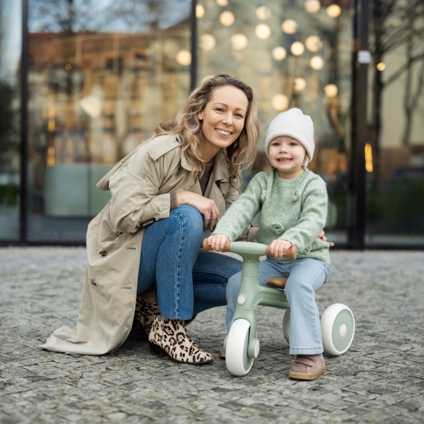 PETITE&MARS - Kids' 3-in-1 Tricycle BINGO Sage Leaf