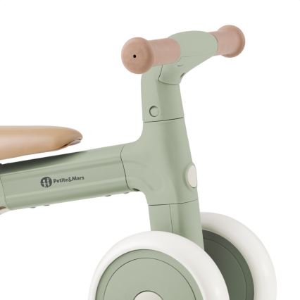 PETITE&MARS - Kids' 3-in-1 Tricycle BINGO Sage Leaf