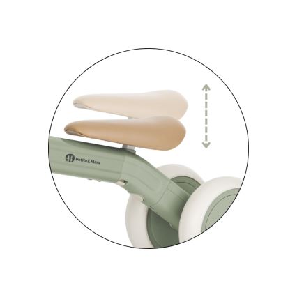 PETITE&MARS - Kids' 3-in-1 Tricycle BINGO Sage Leaf