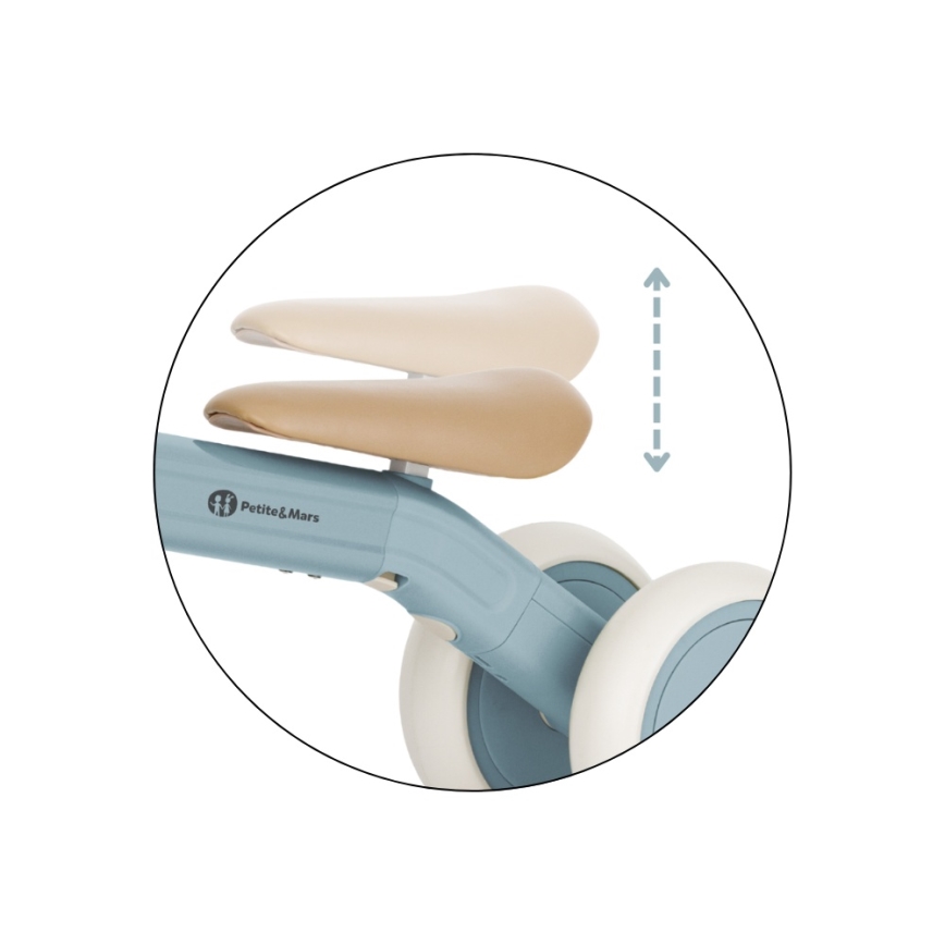 PETITE&MARS - Kids' 3-in-1 Tricycle BINGO Stering Blue